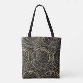 Concept seamless luxury pattern with dots and line トートバッグ (裏面)