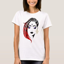 Conception d'une image d'une femme amazigh tシャツ
