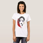 Conception d'une image d'une femme amazigh tシャツ (正面フル)