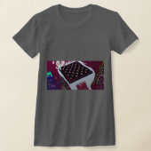 Conceptual Abstract Chessboard Landscape Tシャツ (レイダウン)