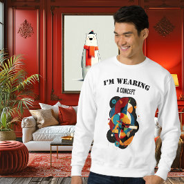 Conceptual Geometric Art – Modern Abstract Humor Tシャツ