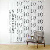 Concert Music Festival Step and Repeat Backdrop タペストリー (インサイチュ)