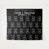 Concert Music Festival Step and Repeat Backdrop タペストリー (正面(横))