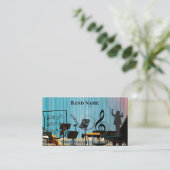 Concert Music Standard、3.5インチx 2.0インチ名刺 名刺 (スタンド正面)