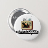 CONCERTI IN QUARANTINE限定版 缶バッジ (正面&裏面)