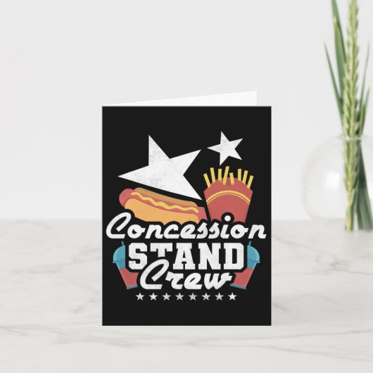 Concession Stand Crew  カード (正面)
