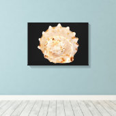Conchシェルキャンバス印刷 キャンバスプリント (インサイチュ (ウッドフロア))