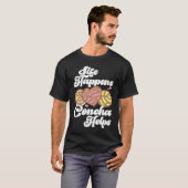 Conchas Pan Dulce Latina Mexican Mujer Concha Past Tシャツ (正面フル)