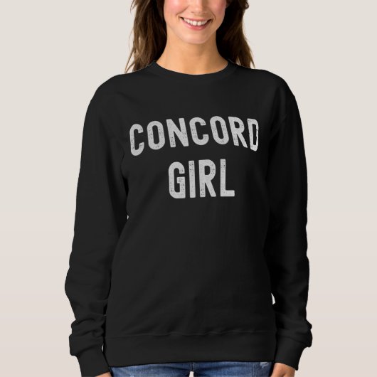 Concord Concord Girl スウェットシャツ (正面)