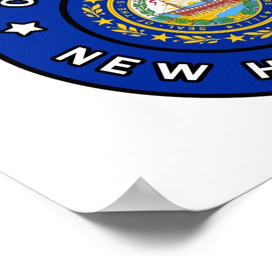 Concord New Hampshire ポスター (角)