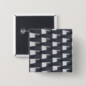 Concrete Apartment Exterior, Santiago，チリ 缶バッジ (正面&裏面)