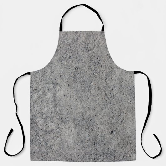 Concrete cement wall gray texture エプロン (正面)
