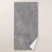Concrete cement wall gray texture バスタオル (バスタオル)