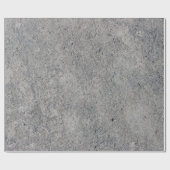 Concrete cement wall gray texture ラッピングペーパー (フラット)