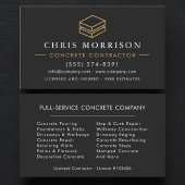 Concrete Contractor Services 名刺