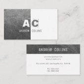 CONCRETE DUO I 名刺 (正面/裏面)