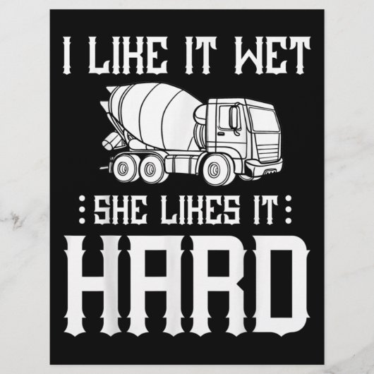 Concrete Finisher Worker Cement Mixer Truck Driver チラシ (正面)