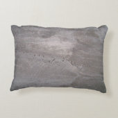 Concrete grey gray wall plaster アクセントクッション (裏面)