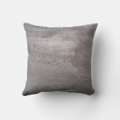 Concrete grey gray wall plaster クッション (裏面)