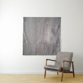 Concrete grey gray wall plaster タペストリー (インサイチュ(横))