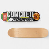 CONCRETE JUNGLE 8 1/4" スケートボードデッキ (横)