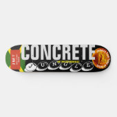 CONCRETE JUNGLE 8 1/4" スケートボードデッキ (横)