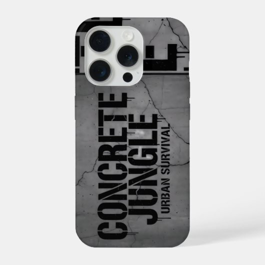 Concrete Jungle iPhoneケース (裏面)