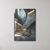 Concrete & Light キャンバスプリント (正面)