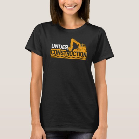 Concrete Pump Operator Builder建築下 Tシャツ (正面)