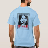 CONDI RICE BLOCK.png Tシャツ (裏面)