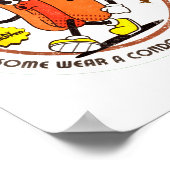 Condom Legend Inappropriate Funny 90s Retro T Funn ポスター (角)