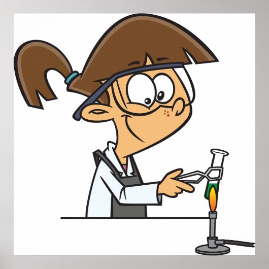 Conducting A Science Experiment ポスター (正面)