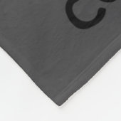 Conductor, Funny Duck Quote  フリースブランケット (角)