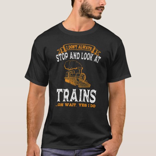 Conductor Train Express Rail Transport Freight Rai Tシャツ (正面)