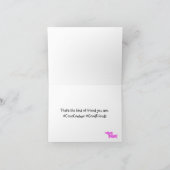 Cone of Shame Doxieスタイルノートカード カード (内部)