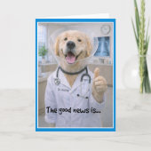 Cone of Shame  Get Well Card  COC-1 カード (正面)