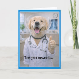 Cone of Shame  Get Well Card  COC-1 カード