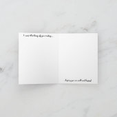 Coneflowerのメッセージカード カード (内部)