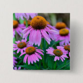 Coneflower 缶バッジ (正面)