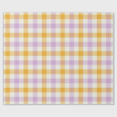 Coneflower Gingham - Wrapping Paper ラッピングペーパー (フラット)