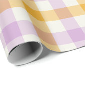 Coneflower Gingham - Wrapping Paper ラッピングペーパー (ロールコーナー)