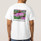 coneflower tシャツ (裏面)