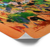 Coneflowers Painting  / Artist Larry Lerew ポスター (角)