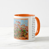 Coneflowers Painting / Artist Larry Lerew マグカップ (正面右)