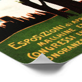 CONEGLIANOワイタリアンインフェスティバル1902広告s ポスター (角)