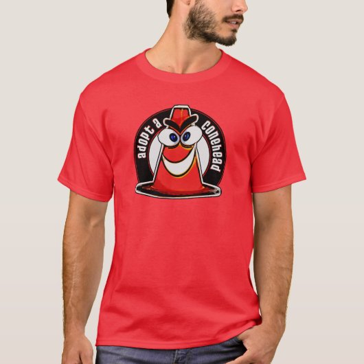 coneheadを…採用して下さい tシャツ (正面)