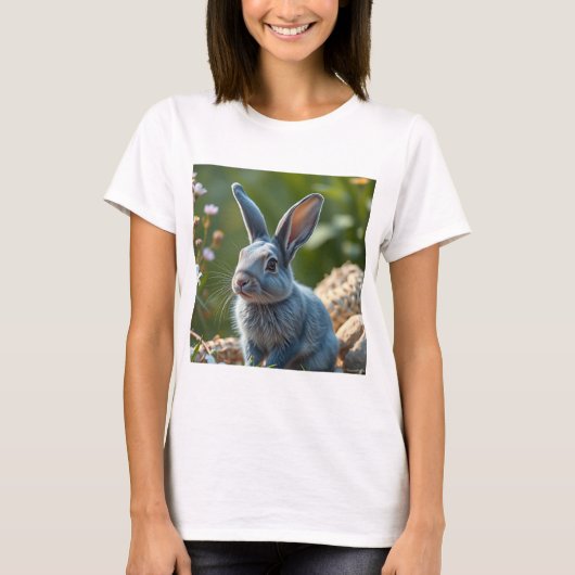 Conejo en la Naturaleza Tシャツ (正面)