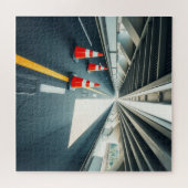 Cones in tunel ジグソーパズル (横)