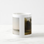 Conesus湖の夏の日 コーヒーマグカップ (中央)