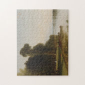 Conesus湖の夏の日 ジグソーパズル (縦)